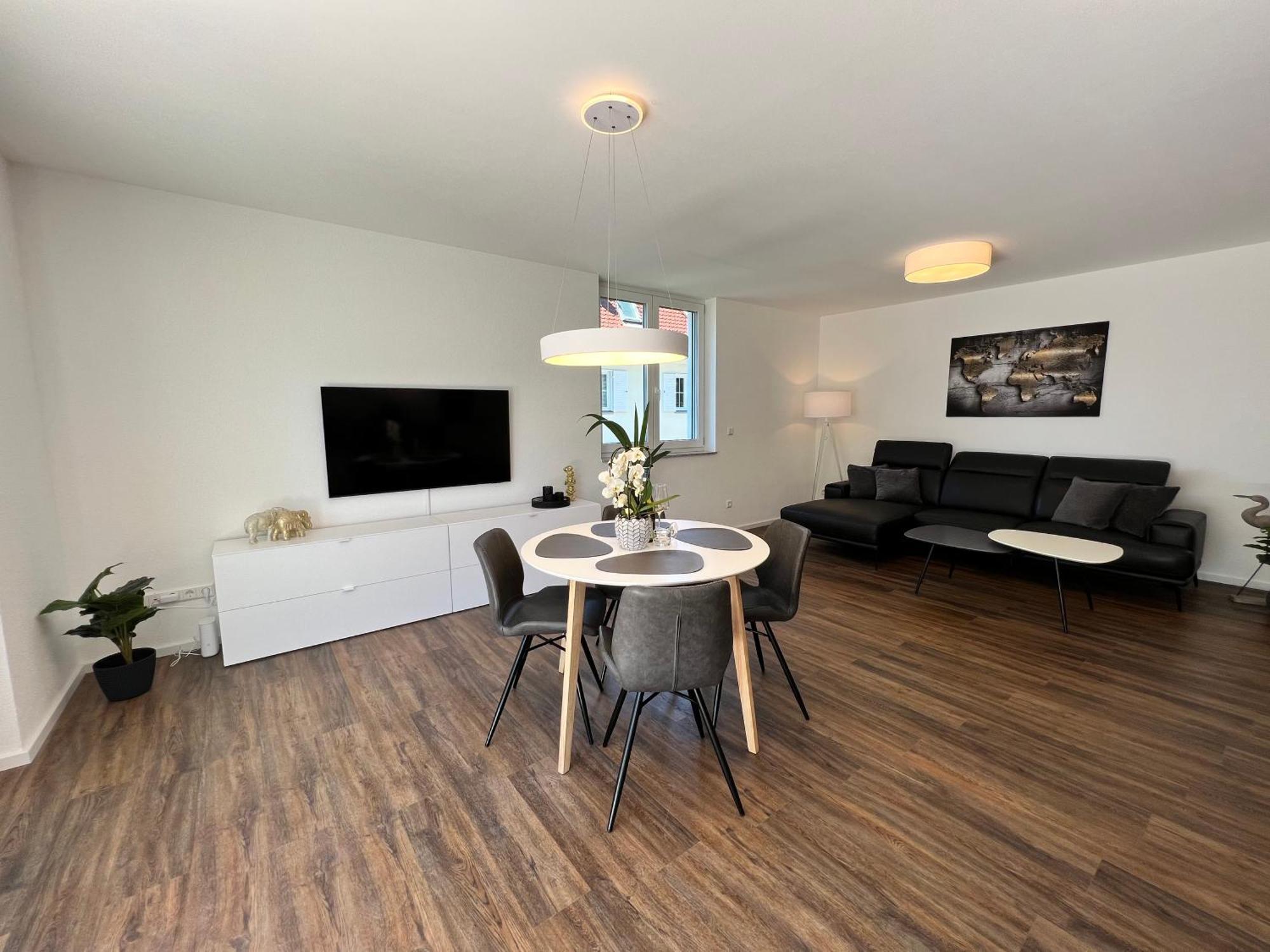 Neues Seeapartment Uberlingen Dış mekan fotoğraf
