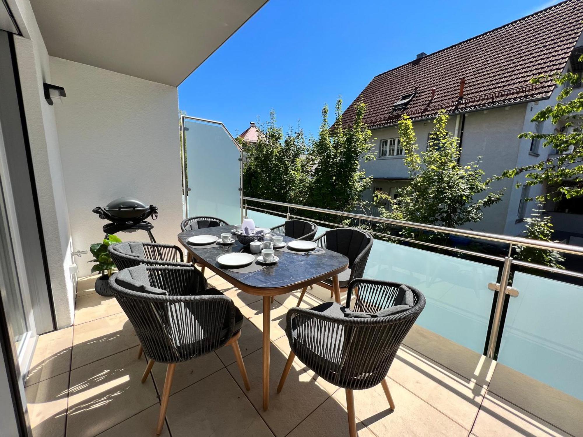 Neues Seeapartment Uberlingen Dış mekan fotoğraf